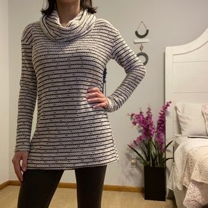 4 for $10! Black & White Sweater